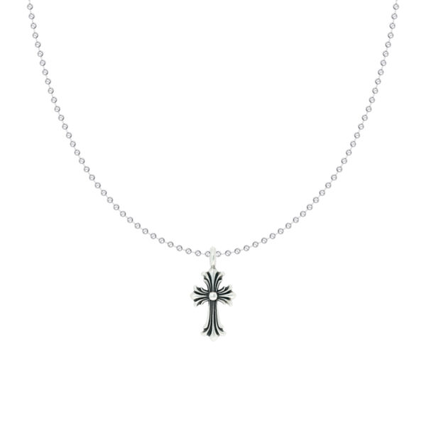 [Classic][Gothic Minimalist] 925 Sterling Silver Cross Pendant Necklace - Dark Faith Icon, Layering Jewelry for Spiritual & Daily Wear - Image 3