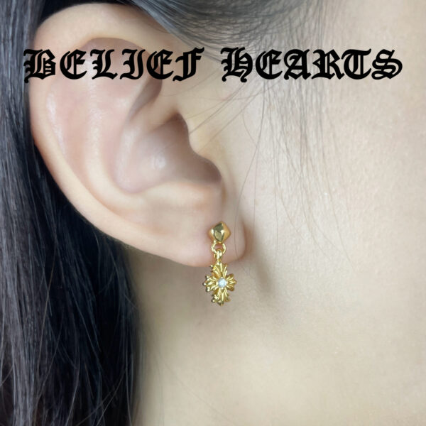 925 Sterling Silver Gold Vermeil Modular Moissanite Earrings | DIY Stackable Jewelry for Solo or Layered Looks - Image 4