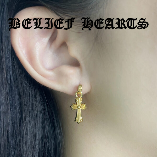 Bohemian Gold Plated Moissanite Earrings in 925 Sterling Silver – Luxurious Handmade Jewelry for Effortless Style - Image 4