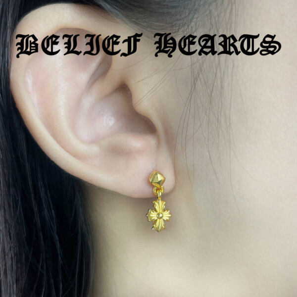 925 Sterling Silver Gold Vermeil Modular Moissanite Earrings | DIY Stackable Jewelry for Solo or Layered Looks - Image 5