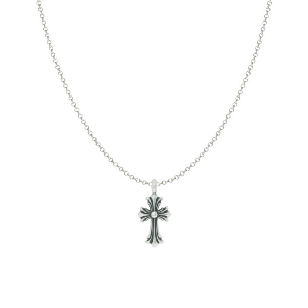 [Classic][Gothic Minimalist] 925 Sterling Silver Cross Pendant Necklace - Dark Faith Icon, Layering Jewelry for Spiritual & Daily Wear - Image 2