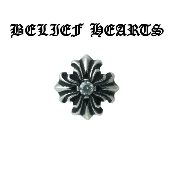 Gothic Y2K Punk Cross Earrings in 925 Sterling Silver with Moissanite - Retro Unisex Jewelry for Edgy Daily Wear