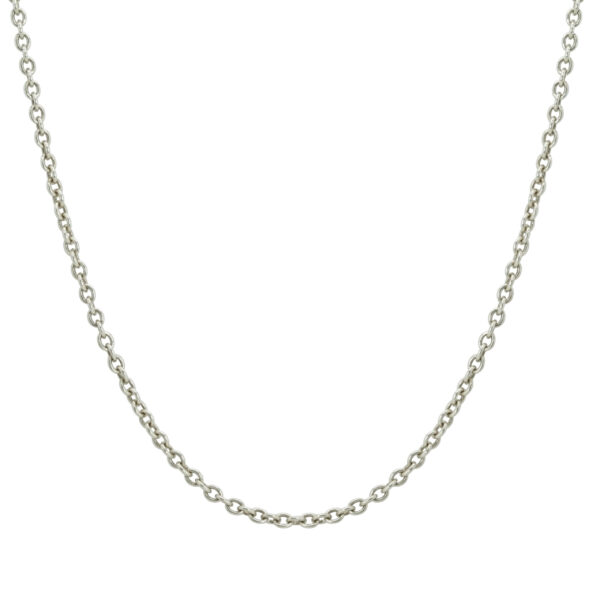 Adjustable 925 Silver Chain | Minimalist Unisex Necklace for Custom Charms & Layered Styling - Image 2