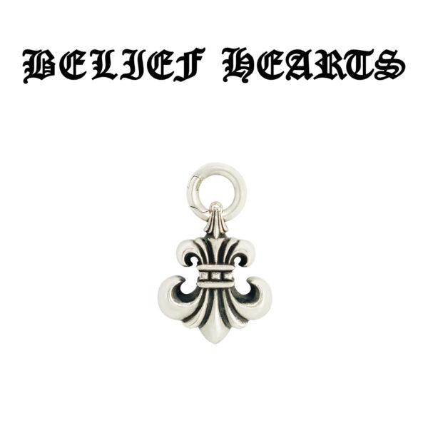 925 Sterling Silver Antique Scout & Iris Pendant Necklace | Gothic Bohemian Royal Emblem Jewelry