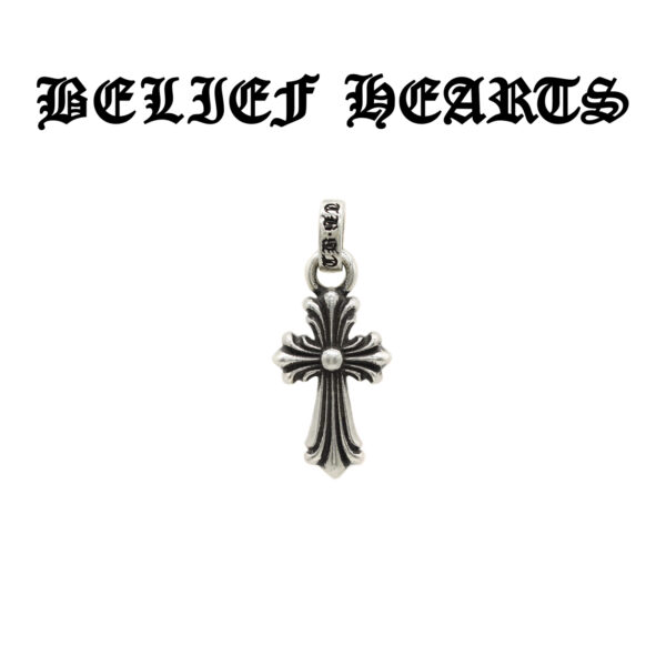 Hand-Set Mini Gothic Cross Earrings | Moissanite Faith-Inspired Jewelry with Vintage Detailing 925 Sterling Silver - Image 4