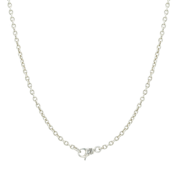 Adjustable 925 Silver Chain | Minimalist Unisex Necklace for Custom Charms & Layered Styling - Image 3