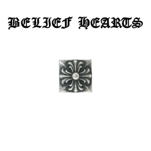 Geometric Square Cross Hand-Set Moissanite Stud Earrings | 925 Sterling Silver Artisan Craftsmanship