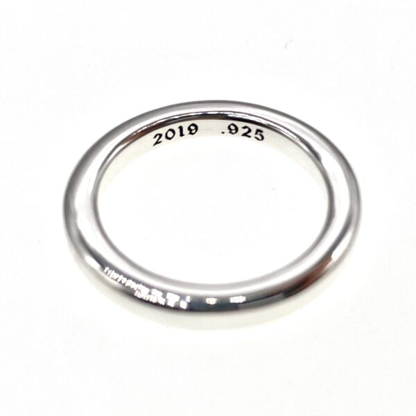 Engravable Gothic Street-Style Ring | 925 Sterling Silver Bold Personalized Band - Image 4