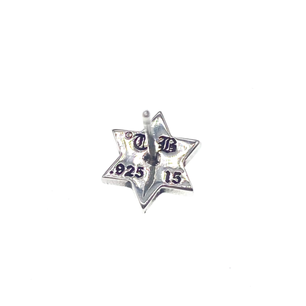 Mystic Hexagram Hand-Set Moissanite Earrings | 925 Sterling Silver Prong-Set Luxe Minimalist Jewelry - Image 2