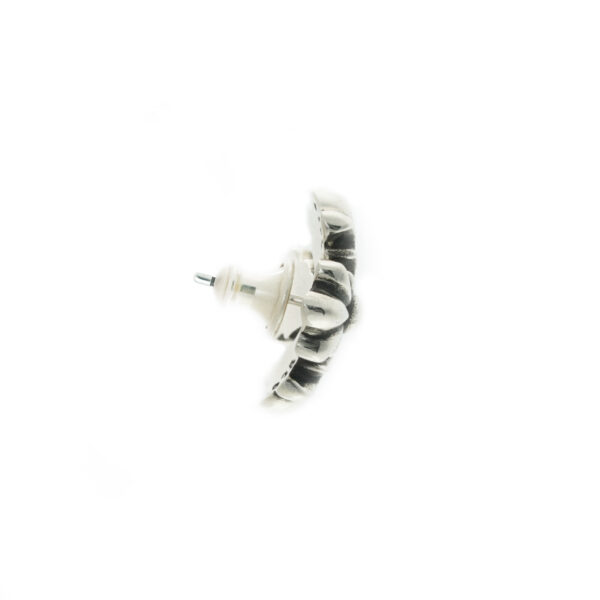 Gothic Cross Earrings in 925 Sterling Silver | Dark Elegance Jewelry for Unisex Daily Wear - Image 4