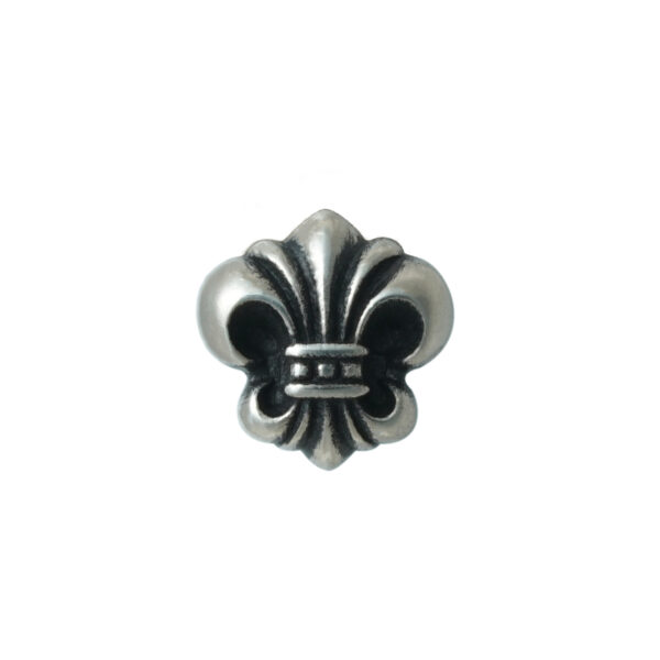 Gothic Y2K Moissanite Earrings in 925 Sterling Silver | Medieval-Inspired Unisex Jewelry with Iris Flower Motif for Timeless Edge - Image 5